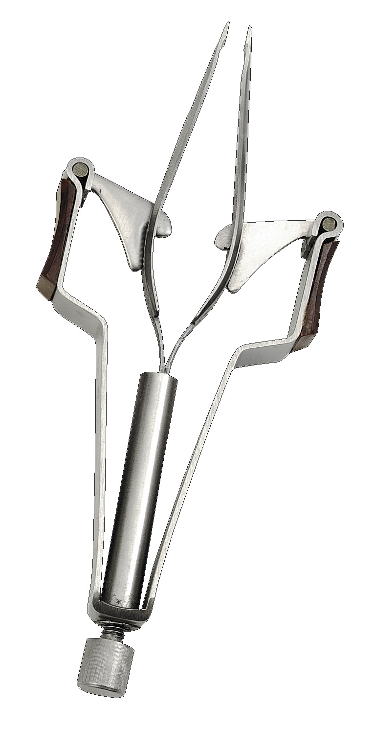 Automatik-Pinzette mit Stellschraube, ROSTFREI Automatik-Pinzette mit Stellschraube, ROSTFREI