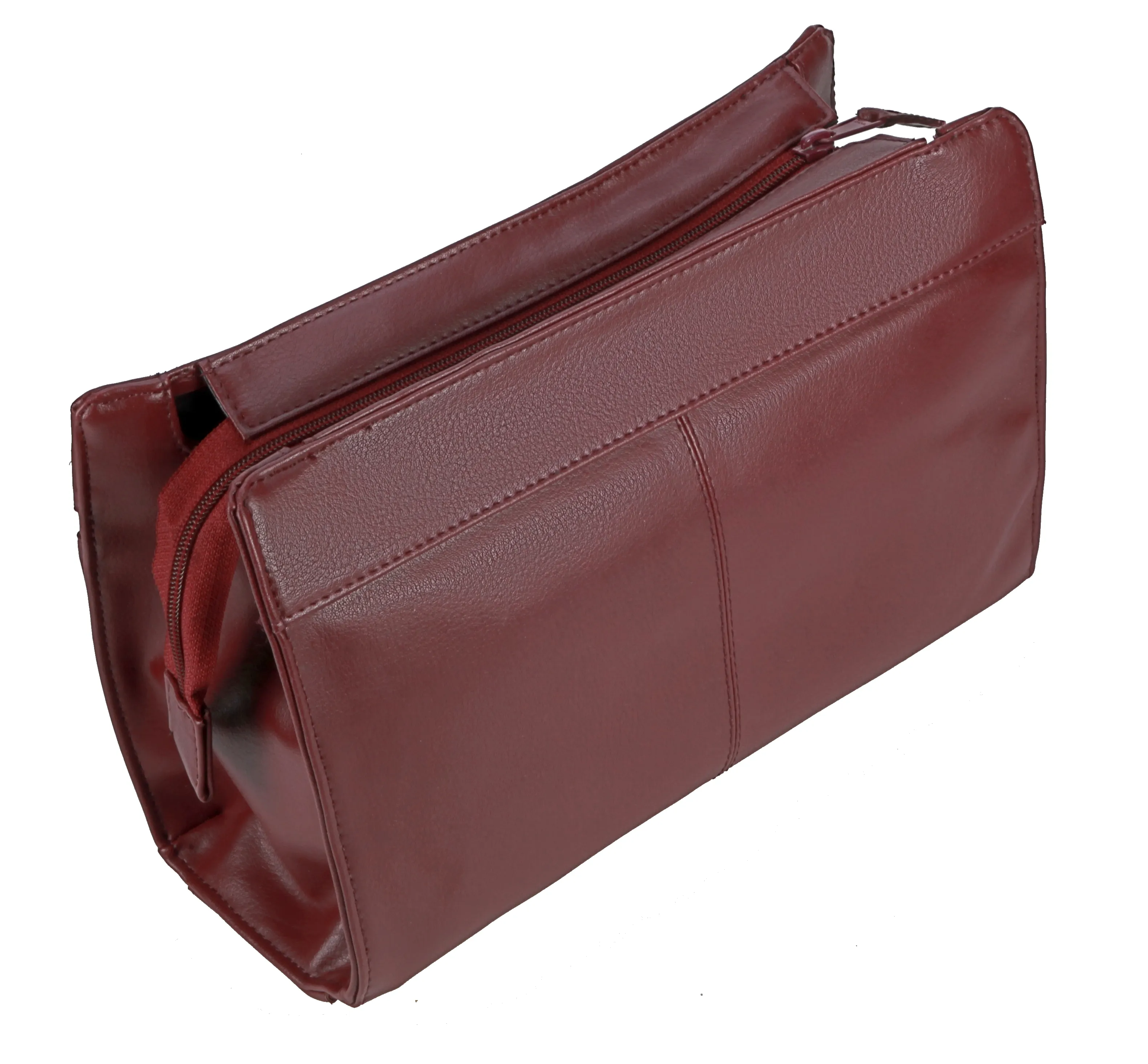 toiletry bag, nappa sheep-leather, black