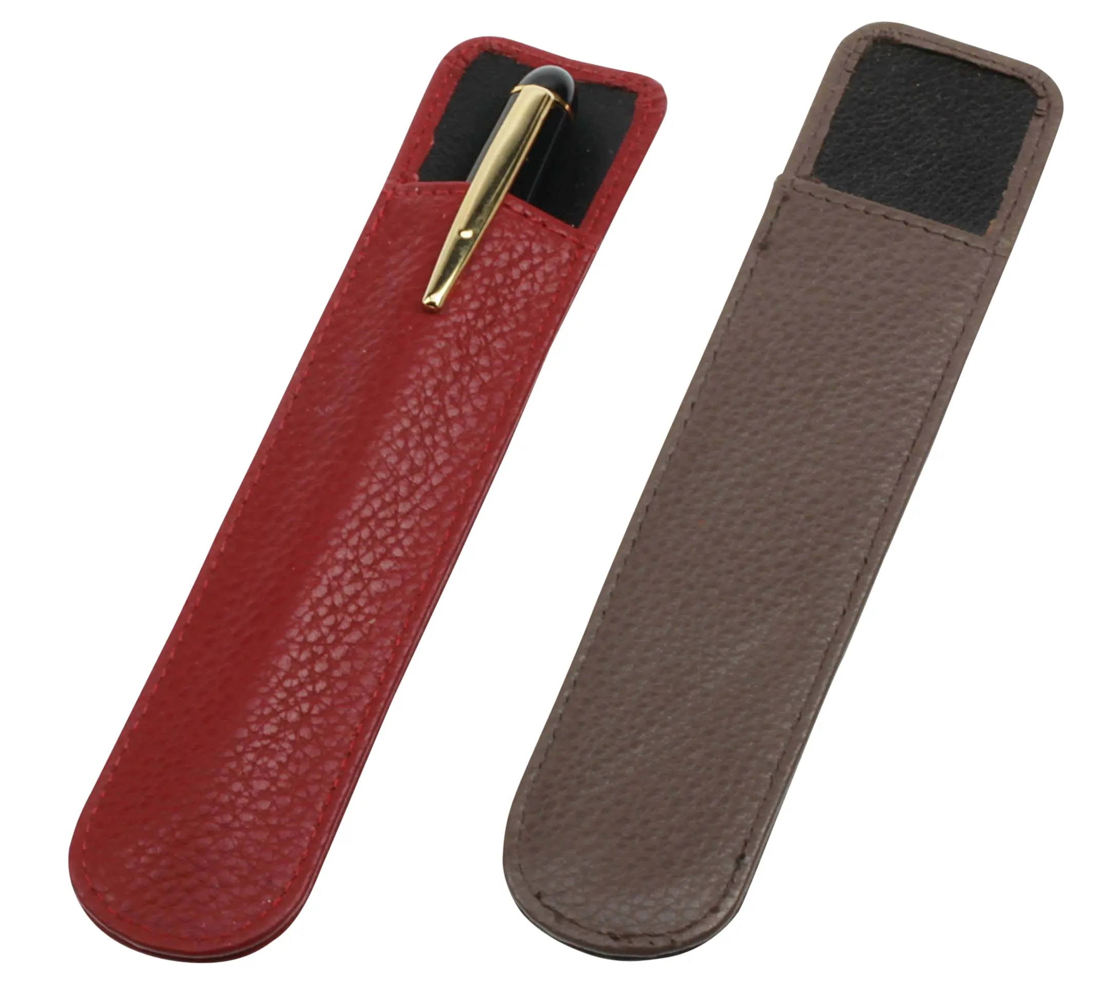 sheat, flat, for one writing instrument, carmin red sheat, flat, for one writing instrument, carmin red