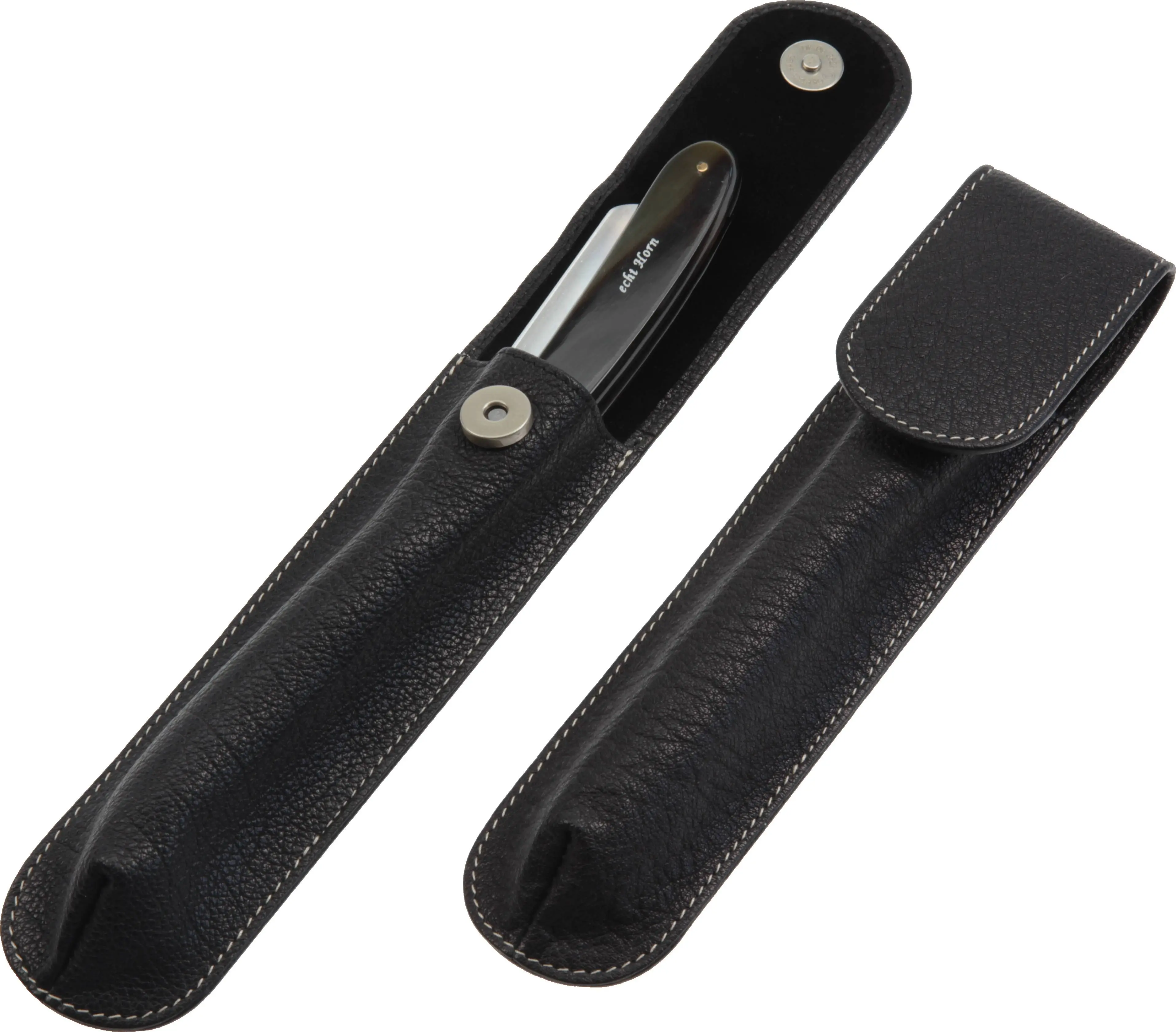 Stecketui für Rasiermesser XL, schwarz Stecketui für Rasiermesser XL, schwarz