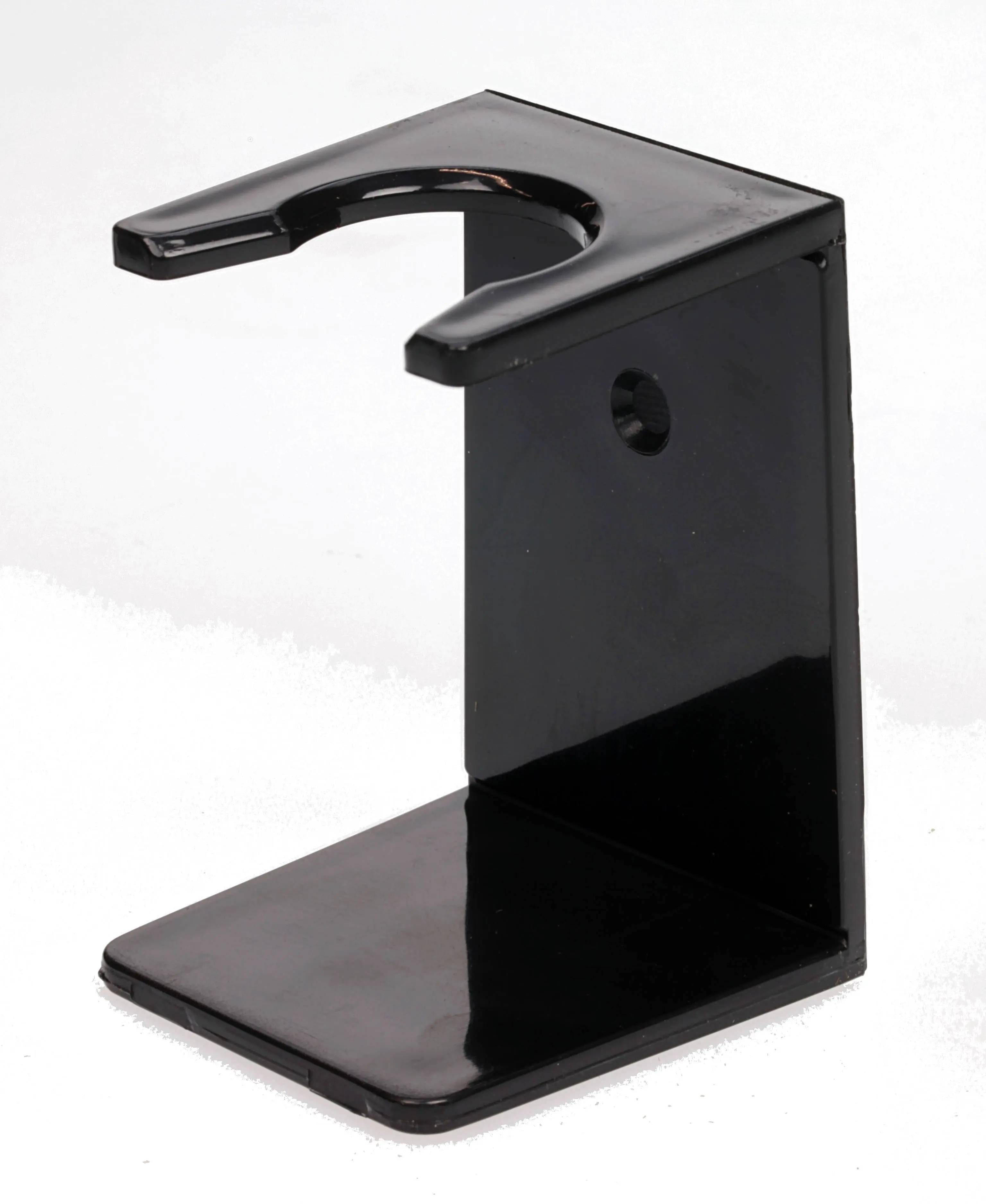 Stand for shaving brush, acrylic, black Stand for shaving brush, acrylic, black