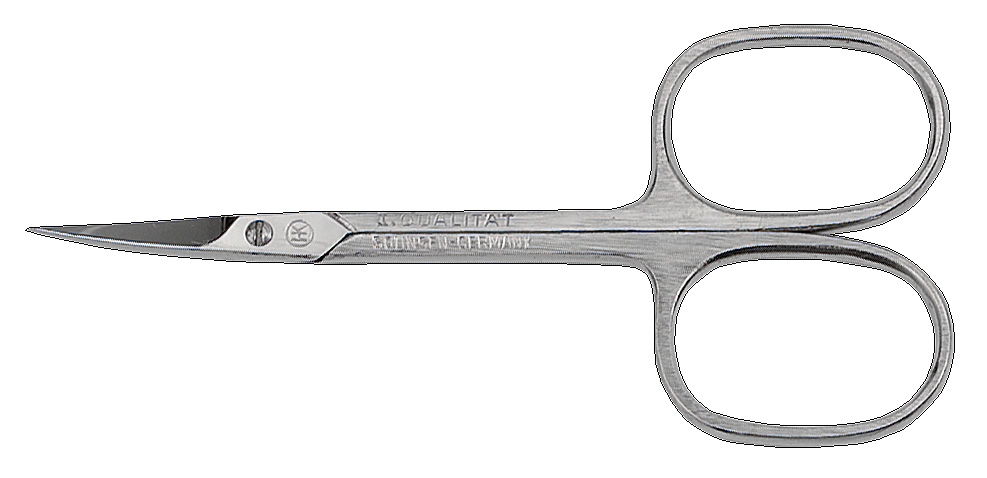 Hautschere, lange Schneiden, gebogen, 90 mm Hautschere, lange Schneiden, gebogen, 90 mm