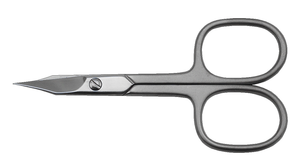 Nagelschere, Turmspitze, gebogen, 90 mm, ROSTFREI Nagelschere, Turmspitze, gebogen, 90 mm, ROSTFREI