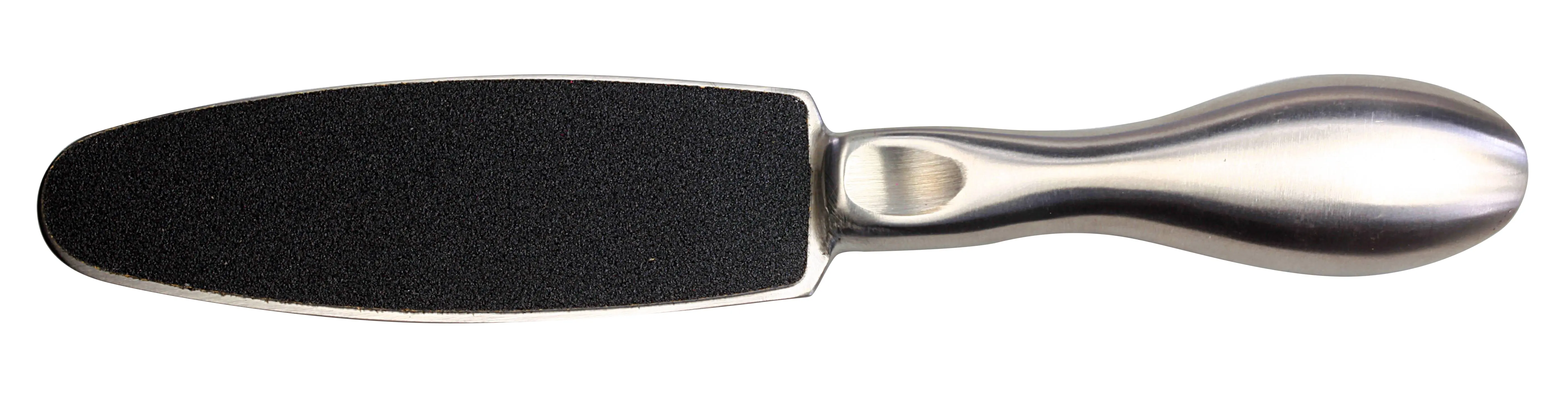 professional callus rasp, double sided; stainless steel
