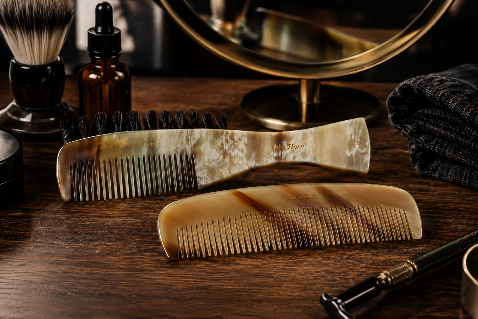 Premium Beard Combs: Why Material and Shape Matter