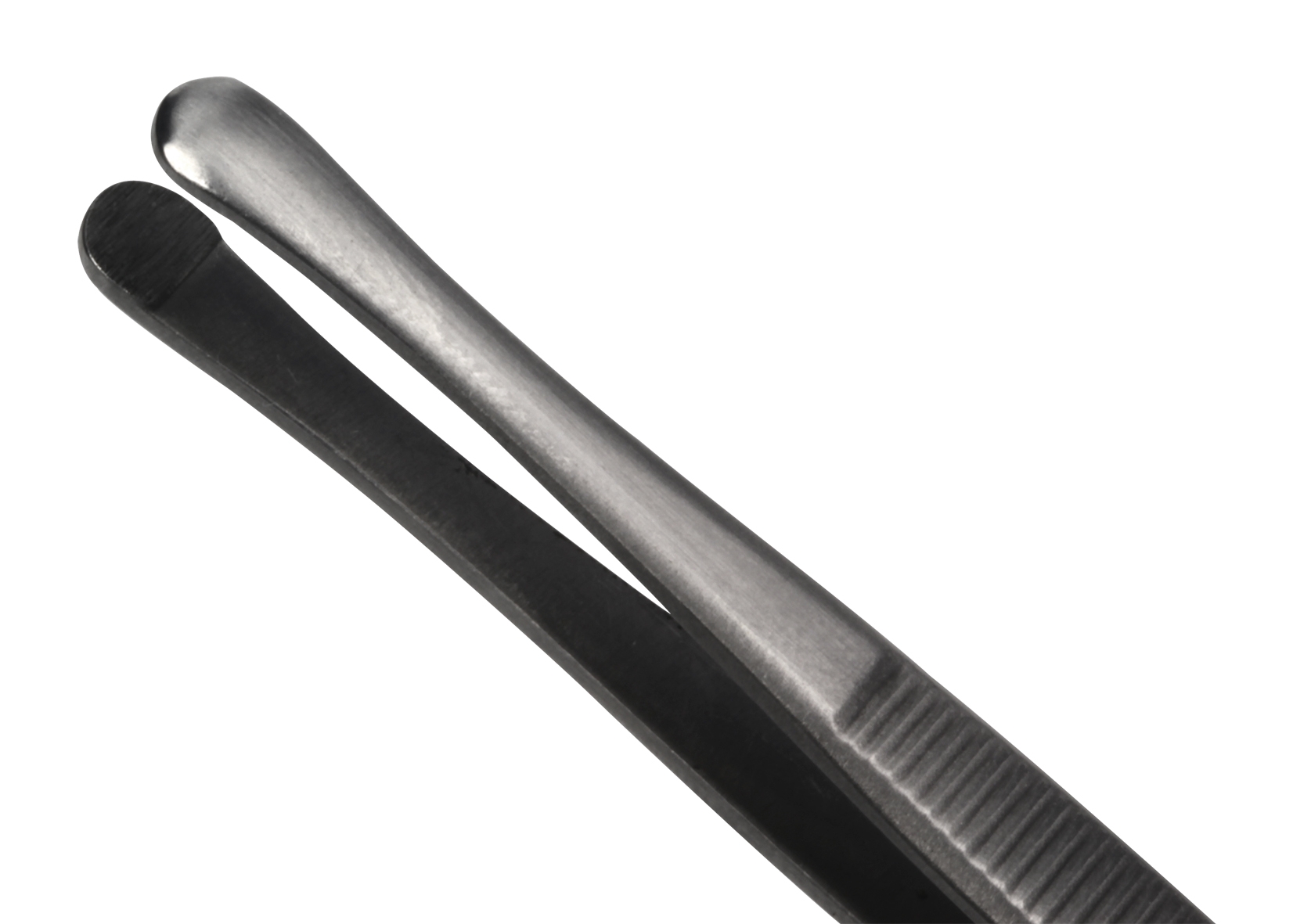 Diabetiker-Pinzette, rund, 90 mm, rostfrei-edelmattiert Diabetiker-Pinzette, rund, 90 mm, rostfrei-edelmattiert