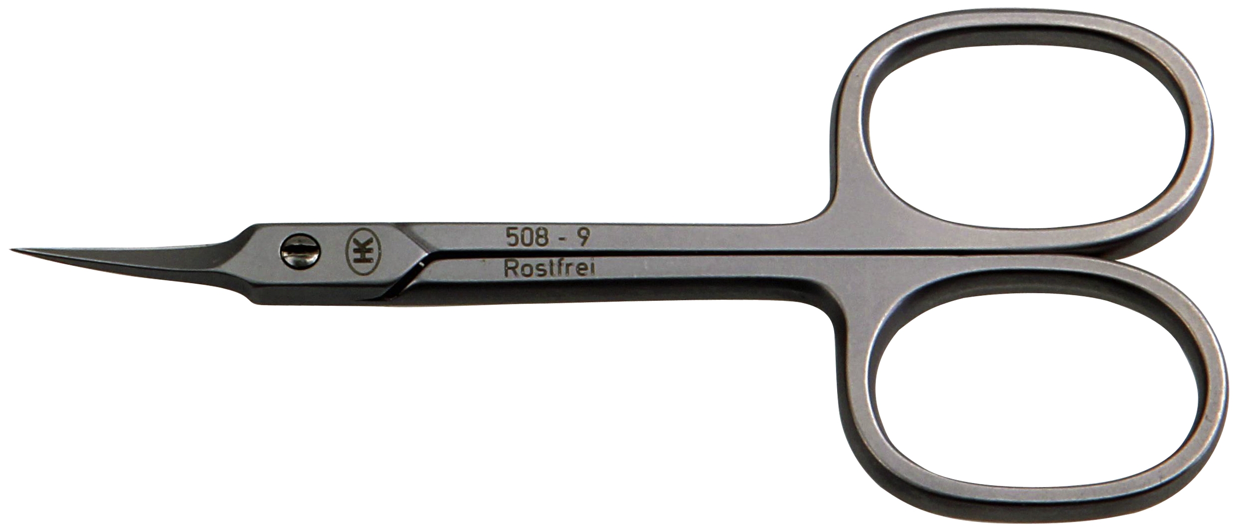 Hautschere,  gebogen, 90 mm, ROSTFREI