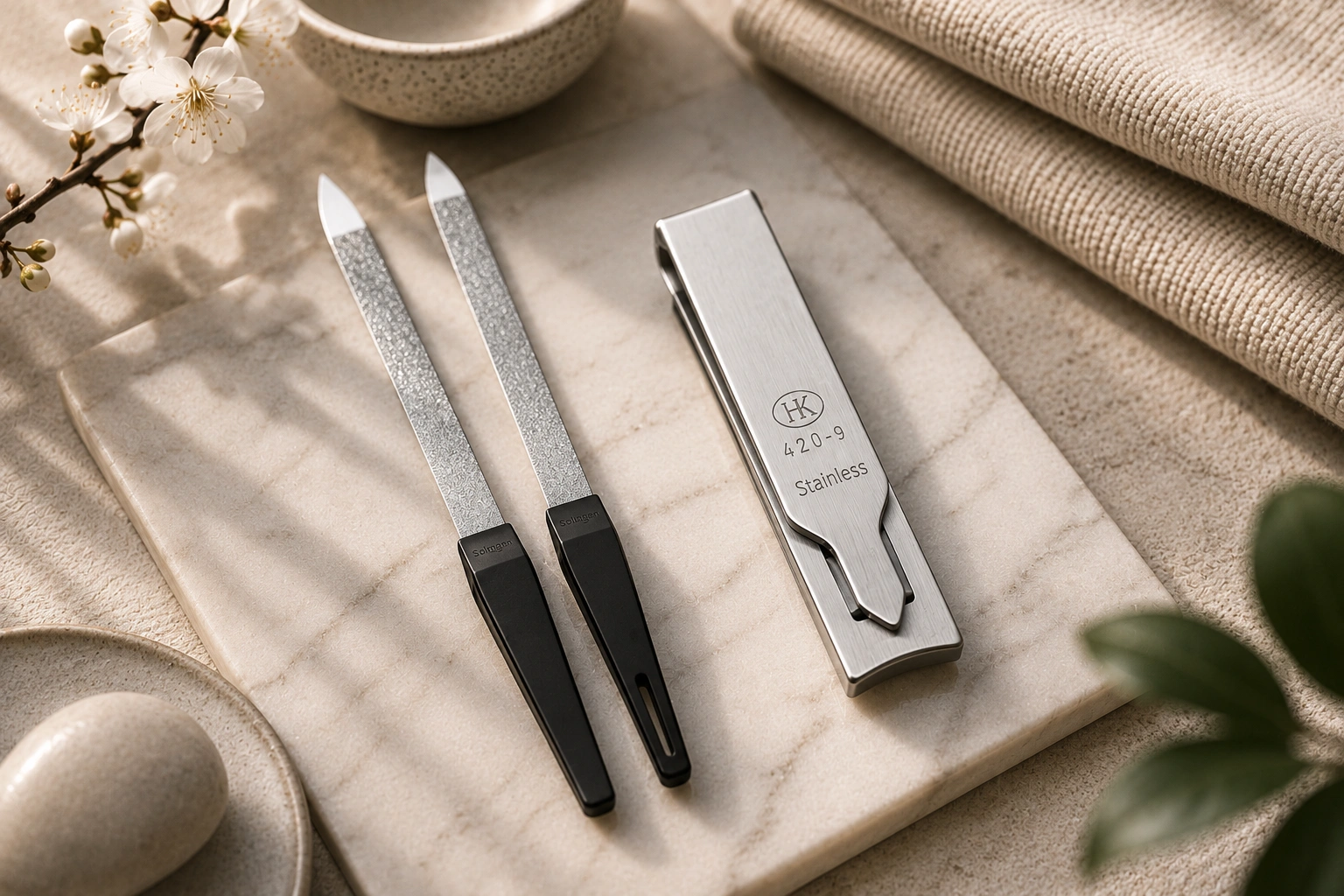 How to Maintain Japanese-Style Nail Care Results with Hans Kniebes Clippers and Files