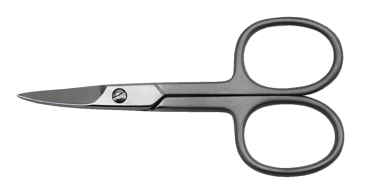 Nagelschere, gebogen, 90 mm, ROSTFREI Nagelschere, gebogen, 90 mm, ROSTFREI