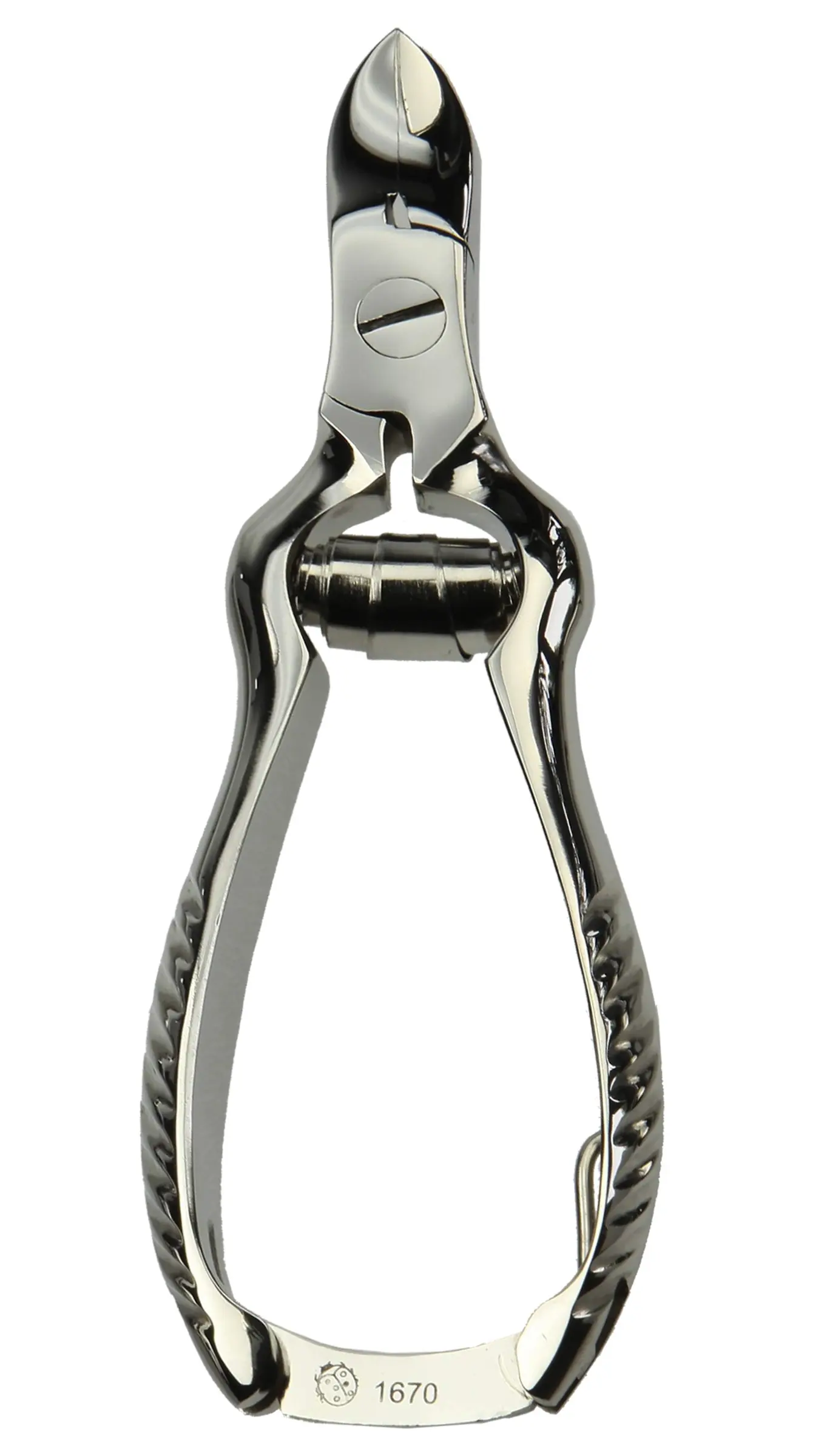 Nagelzange, 115 mm, Pufferfeder, rostfrei-glanzpoliert Nagelzange, 115 mm, Pufferfeder, rostfrei-glanzpoliert