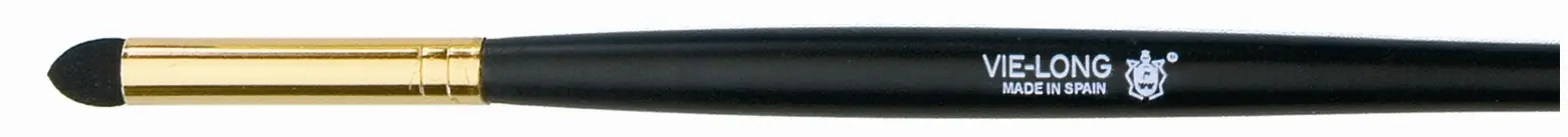 Lidschattenpinsel, schwarzer Flock